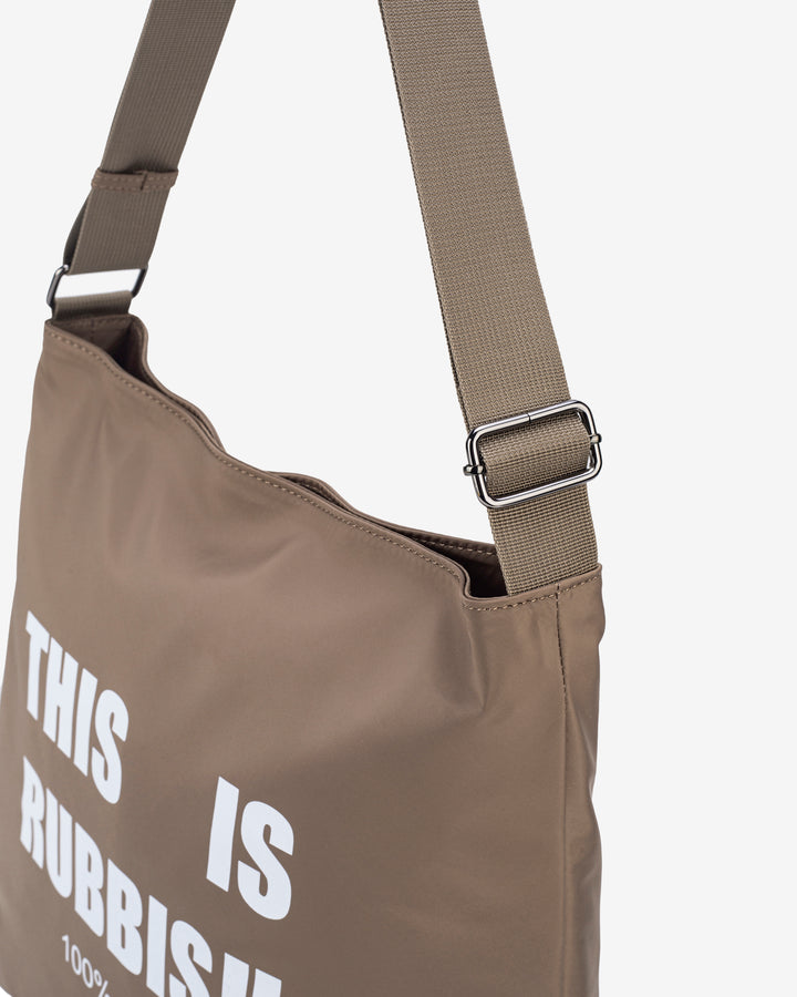 ARCUS CROSSBODY TOTE RUBBISH TOTE BAG 0006 BROWN