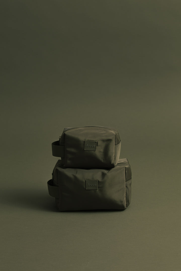 ARCUS TOILET BAG LARGE TOILET BAG 0005 ARMY GREEN